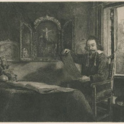 Highlight image for Degas, Desboutin and Rembrandt: parallels in prints
